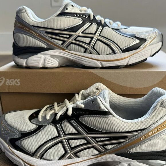 ASICS Men's GT-2160 Cream Pure Silver - Picture 2 of 4